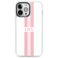Personalised Minimal Pink Stripe