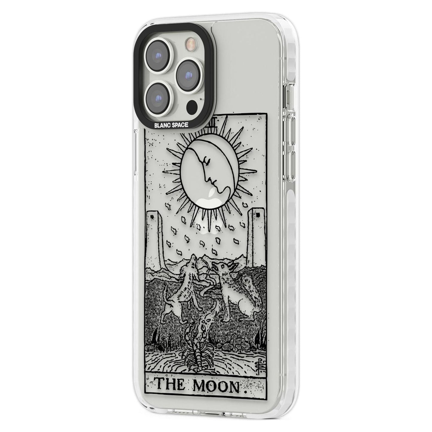 Personalised The Moon Tarot Card (Clear)