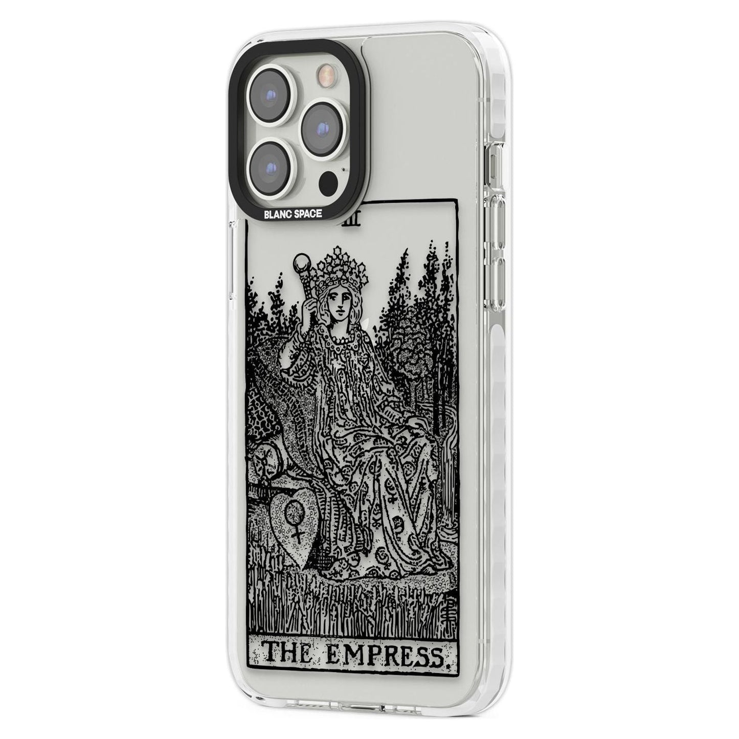 Personalisierte Tarotkarte „Die Kaiserin“ (Transparent)