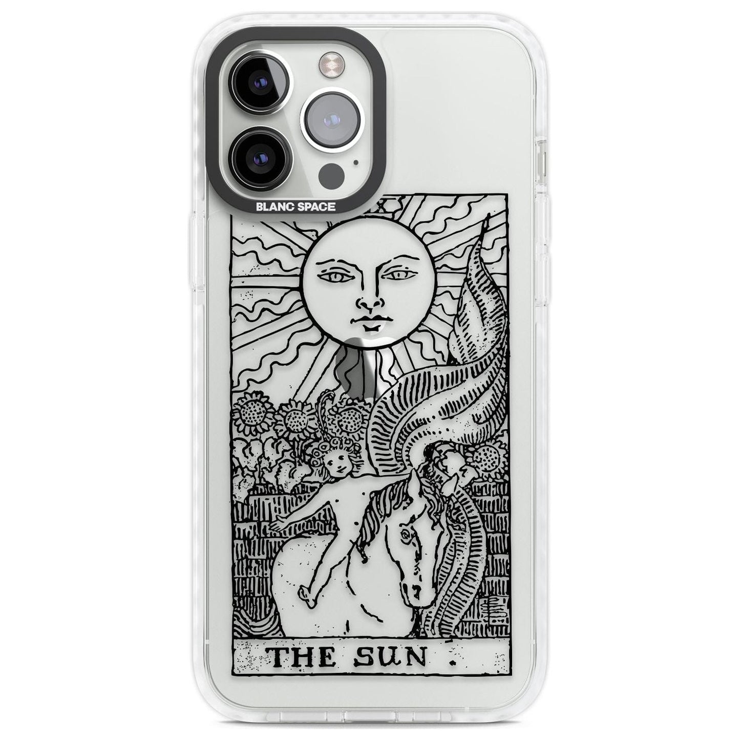 Personalised The Sun Tarot Card (Clear)
