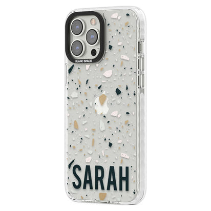 Personalised Terrazzo Blue, Pink, Brown