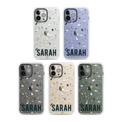 Personalised Terrazzo Blue, Pink, Brown
