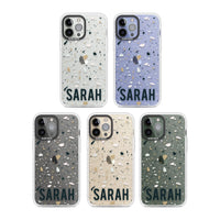 Personalised Terrazzo Blue, Pink, Brown