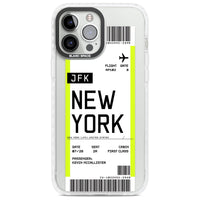 Personalised New York Boarding Pass