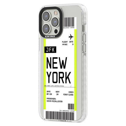 Personalised New York Boarding Pass