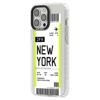 Personalised New York Boarding Pass