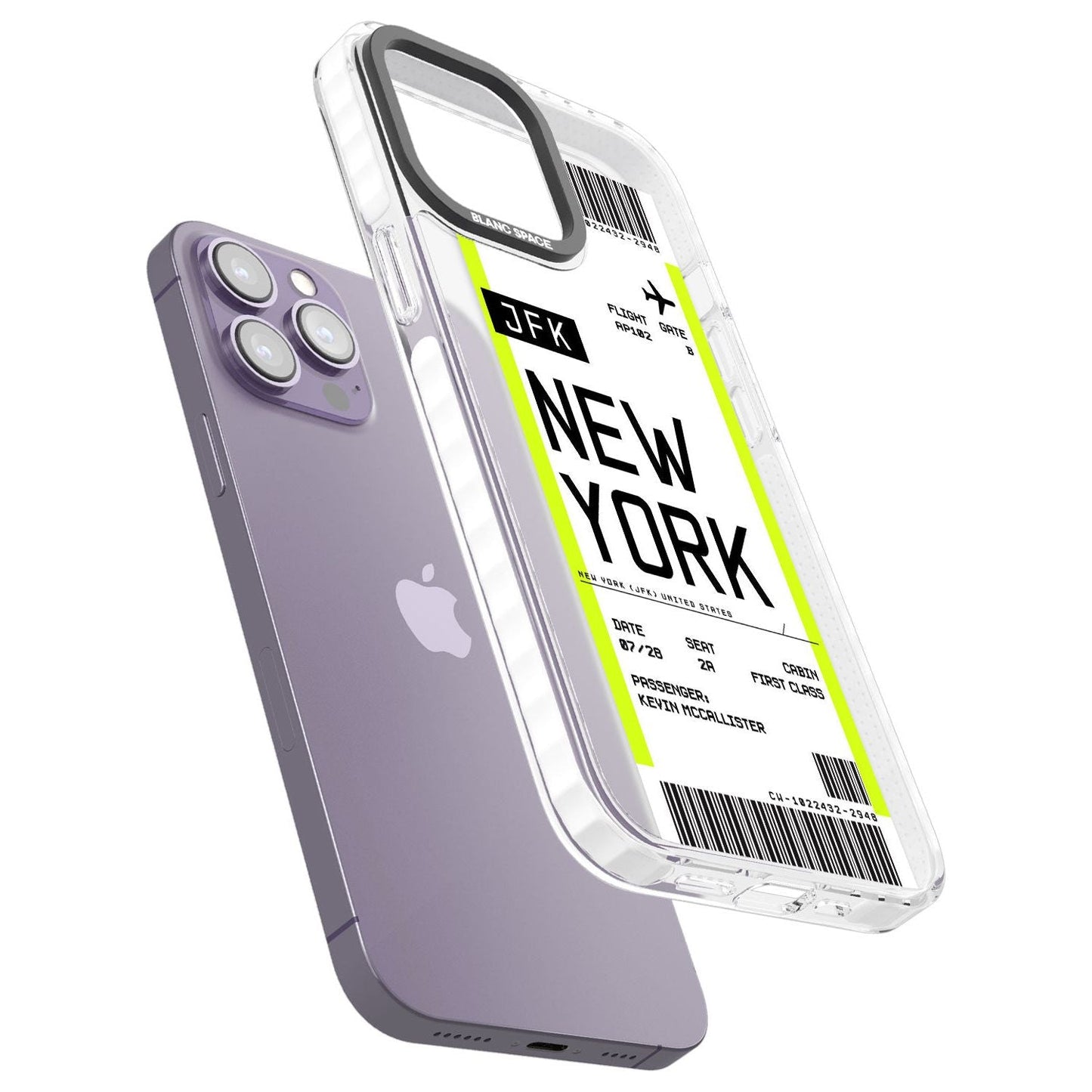 Personalised New York Boarding Pass