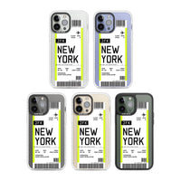 Personalised New York Boarding Pass