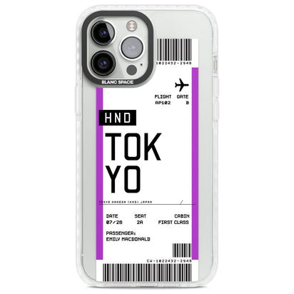 Personalised Tokyo Boarding Pass