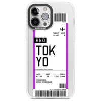 Personalised Tokyo Boarding Pass