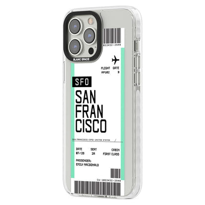 Personalised San Francisco Boarding Pass