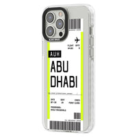 Personalised Abu Dhabi Boarding Pass