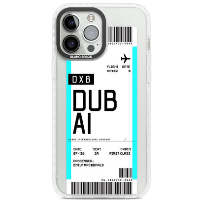 Personalised Dubai Boarding Pass
