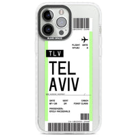 Personalisierte Bordkarte für Tel Aviv