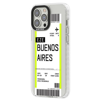 Personalised Buenos Aires Boarding Pass