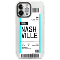 Carte d'embarquement personnalisée pour Nashville