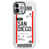 Personalised San Diego Boarding Pass