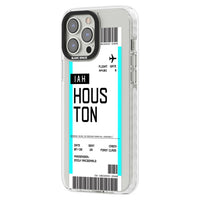 Personalised Houston Boarding Pass