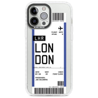 Personalised London Boarding Pass