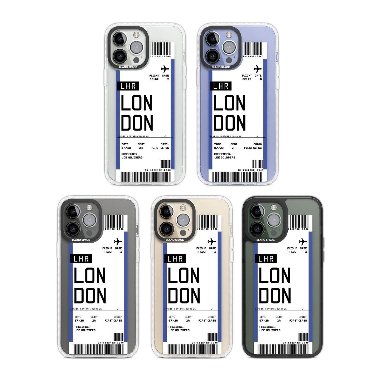 Personalised London Boarding Pass