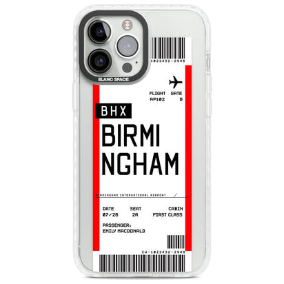 Personalised Birmingham Boarding Pass