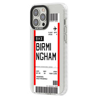 Personalised Birmingham Boarding Pass