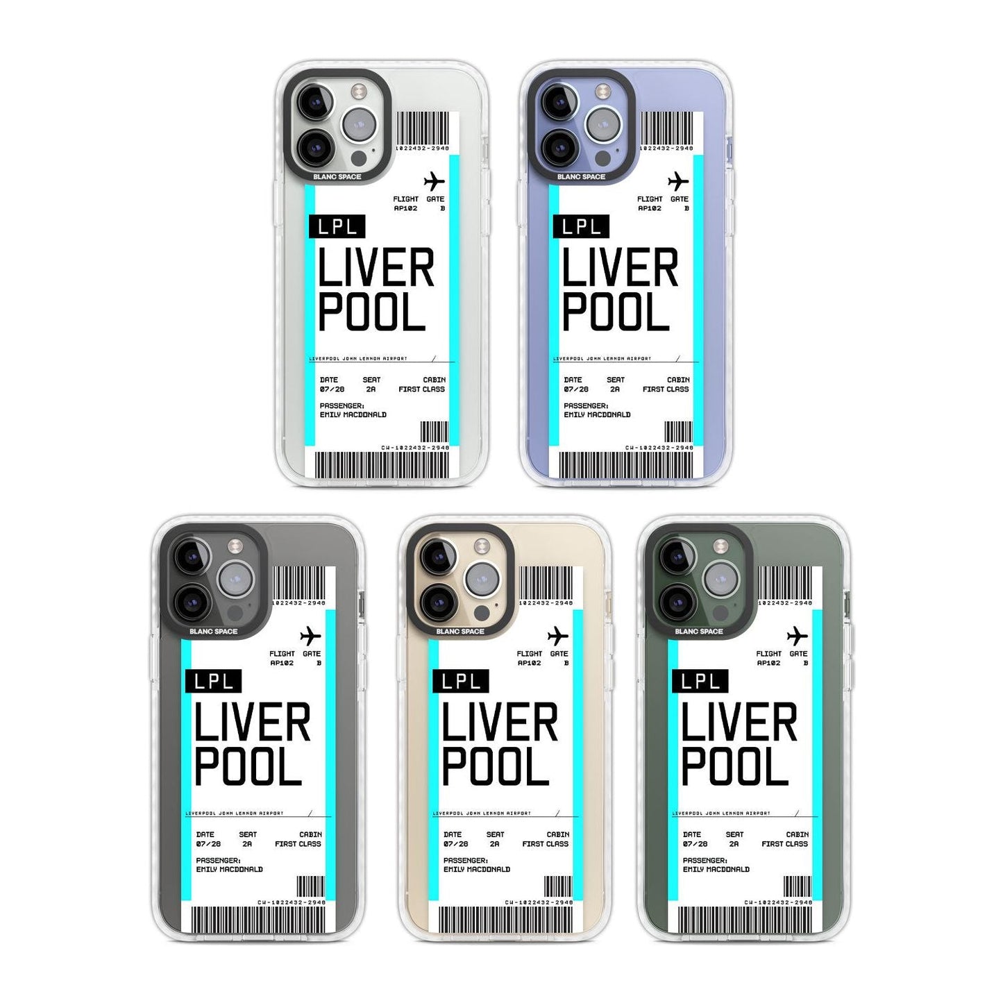 Personalised Liverpool Boarding Pass