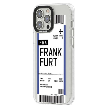 Personalised Frankfurt Boarding Pass