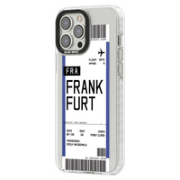 Personalised Frankfurt Boarding Pass
