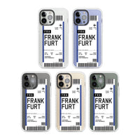 Personalised Frankfurt Boarding Pass