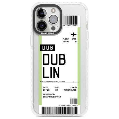 Personalised Dublin Boarding Pass