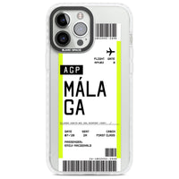 Personalised Málaga Boarding Pass