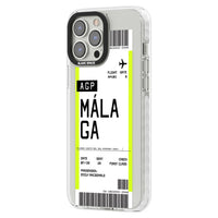 Personalised Málaga Boarding Pass
