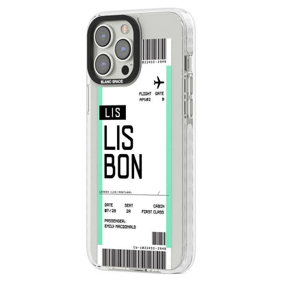 Personalised Lisbon Boarding Pass