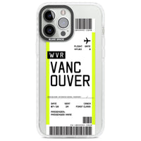 Personalised Vancouver Boarding Pass