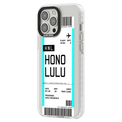 Personalised Honolulu Boarding Pass