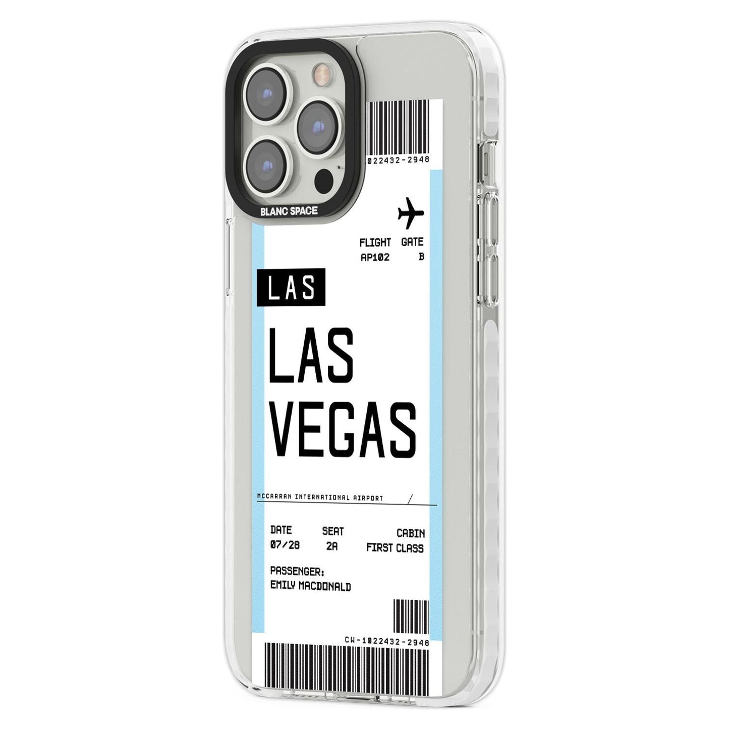 Personalised Las Vegas Boarding Pass