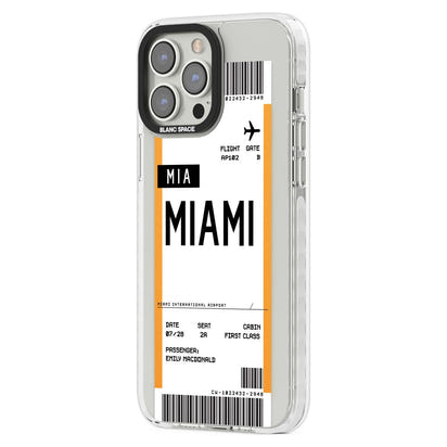 Personalised Miami Boarding Pass