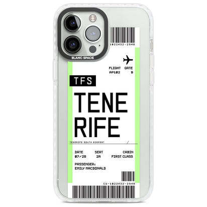 Personalised Tenerife Boarding Pass