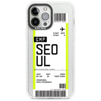 Personalised Seoul Boarding Pass