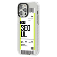Personalised Seoul Boarding Pass