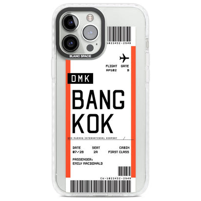 Personalised Bangkok Boarding Pass