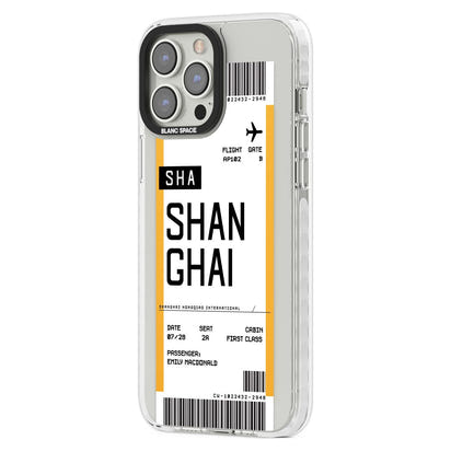Personalised Shanghai Boarding Pass