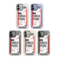 Personalised Singapore Boarding Pass