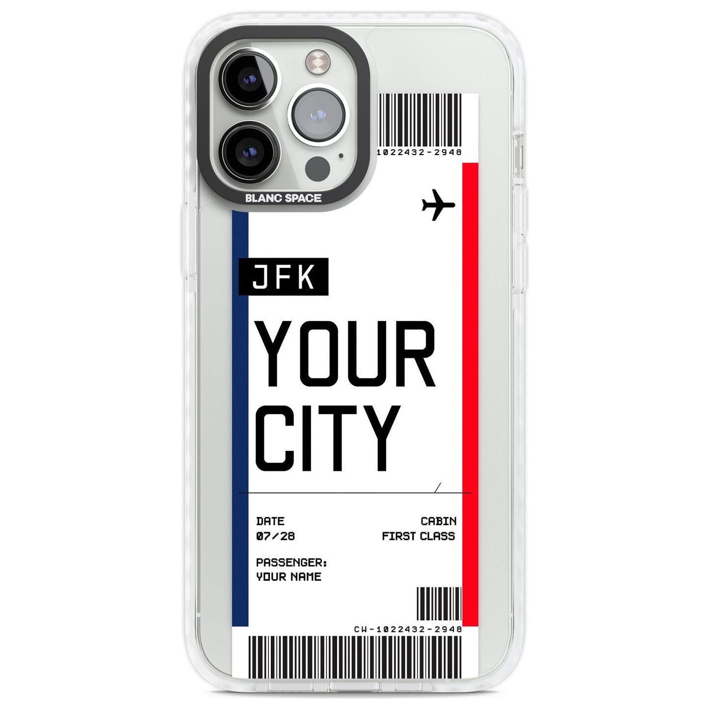 Personalised Create Your Own Boarding Pass Ticket