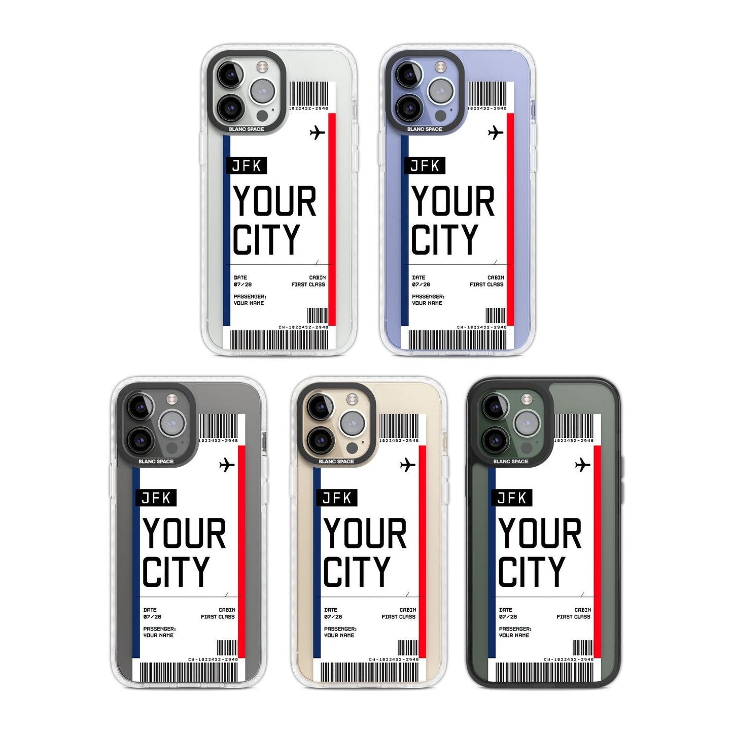 Personalised Create Your Own Boarding Pass Ticket