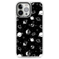 White Planets On Black