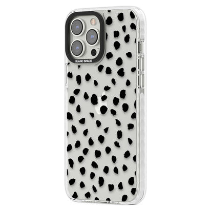 Black Dalmatian Polka Dot