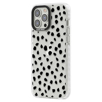 Black Dalmatian Polka Dot