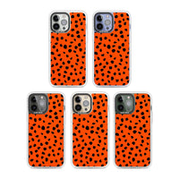 Fetter roter Punktdruck